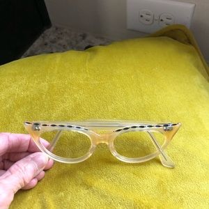 Vintage eye glass frames, no lenses.